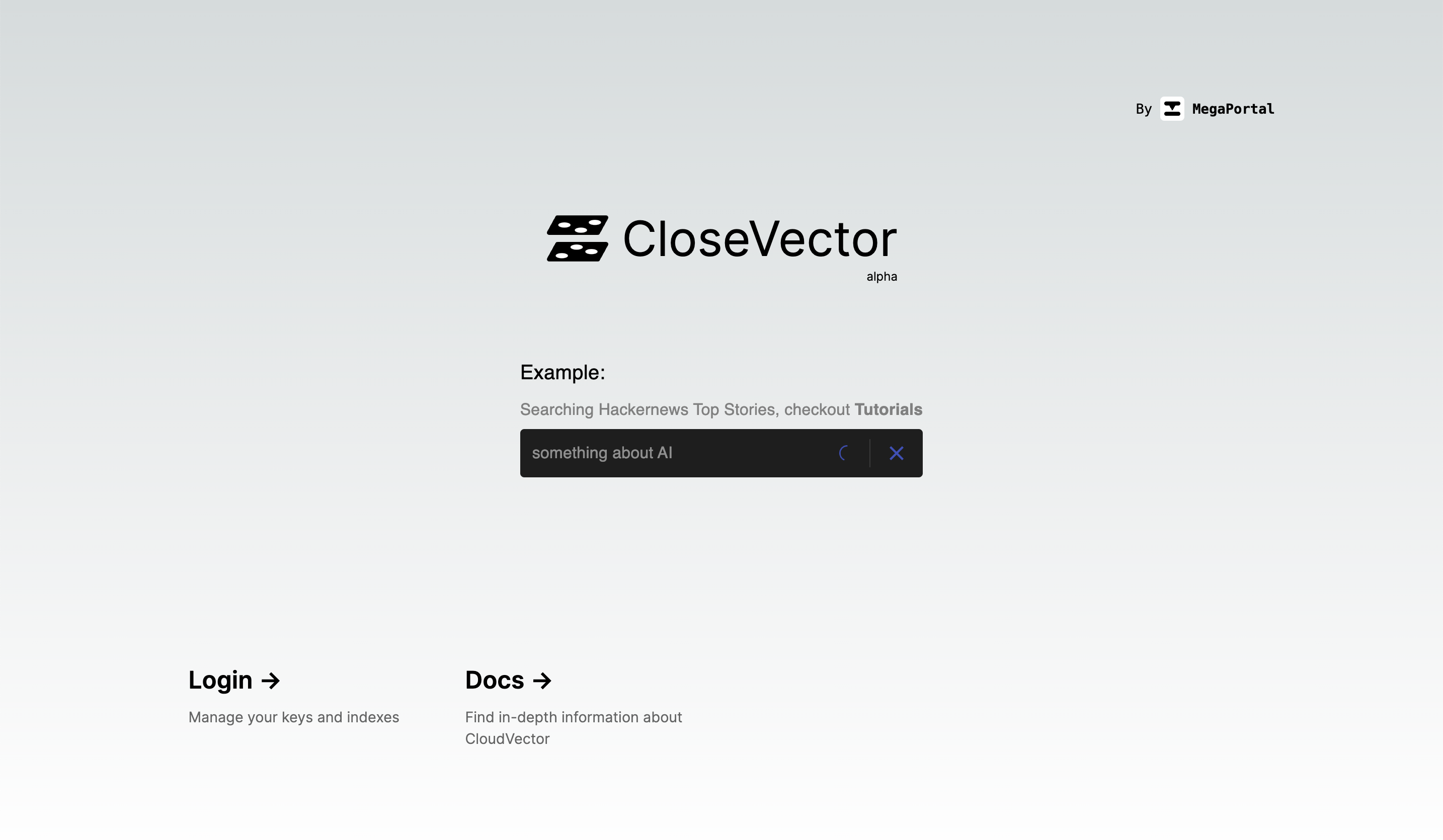 startuptile CloseVector-Portable vector database