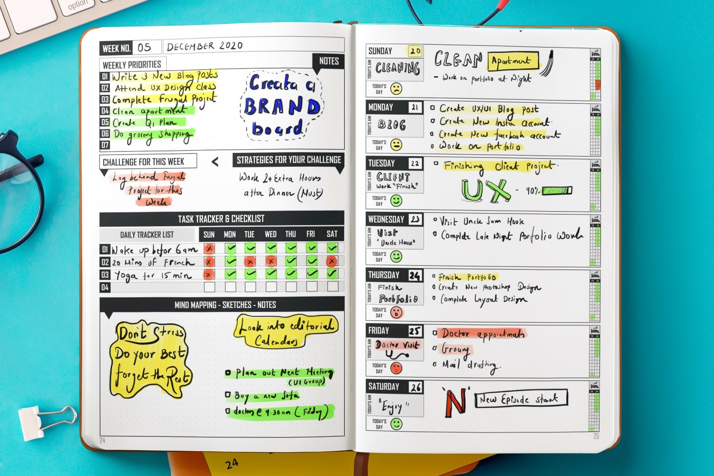 Achiever Planner II, All-in-one, undated gallery image