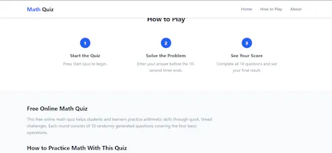 Math Quiz gallery image