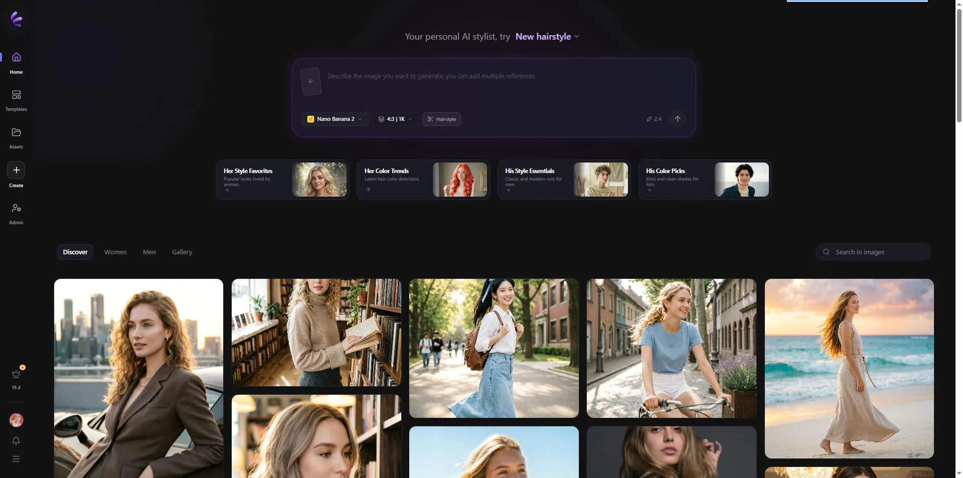 Silky | AI Hairstyle Changer product banner