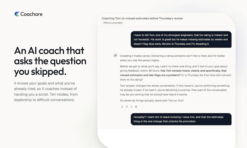 Coachare screenshot 3