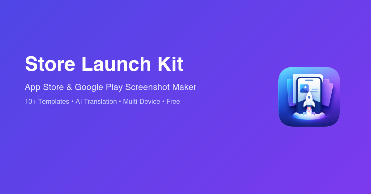 Store Launch Kit - Main product screenshot demonstrating key features and user interface