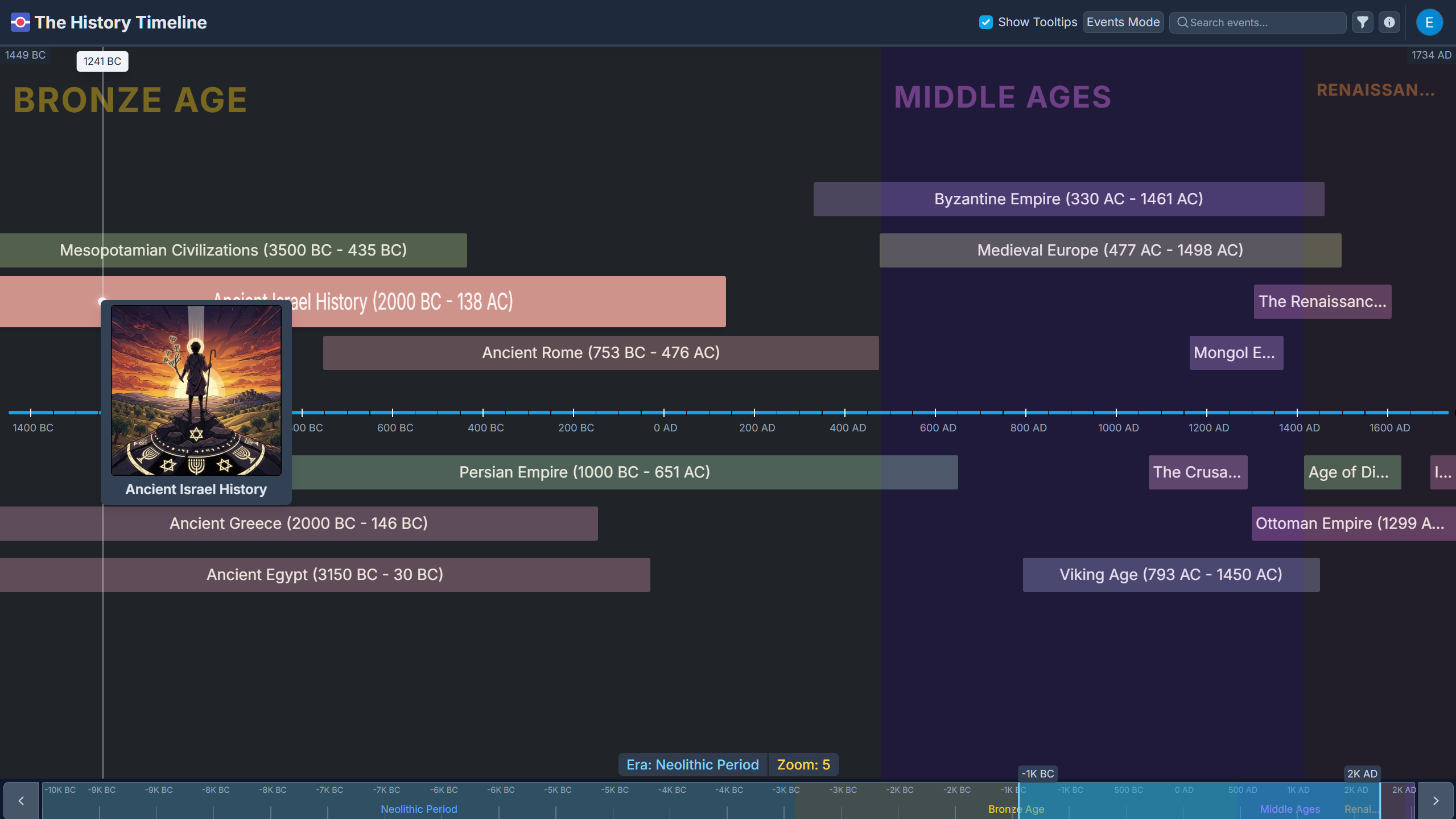 The Timelines gallery image