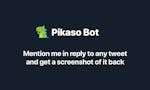 Pikaso Bot for Twitter image