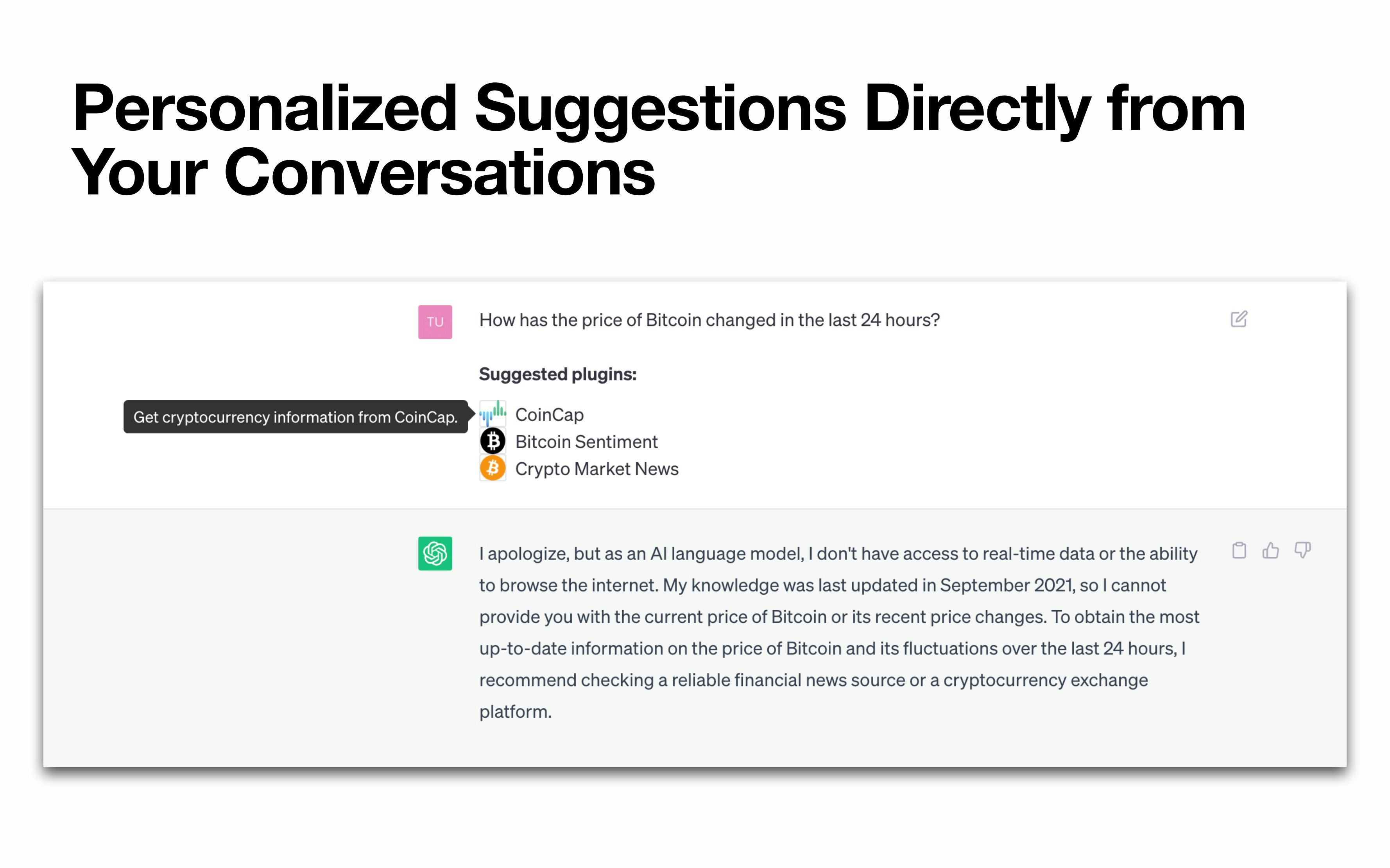 startuptile Plugin Suggester for ChatGPT-ChatGPT plugin recommendations right in your chat