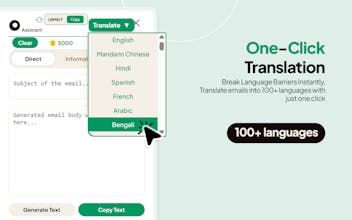 LngBrdg – AI Email & Translation Tool gallery image