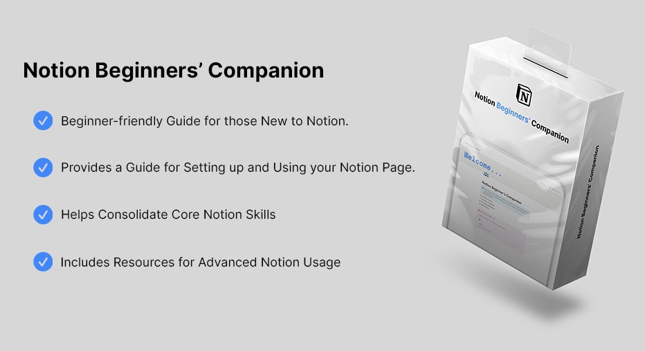 Notion Beginner's Companion media 1