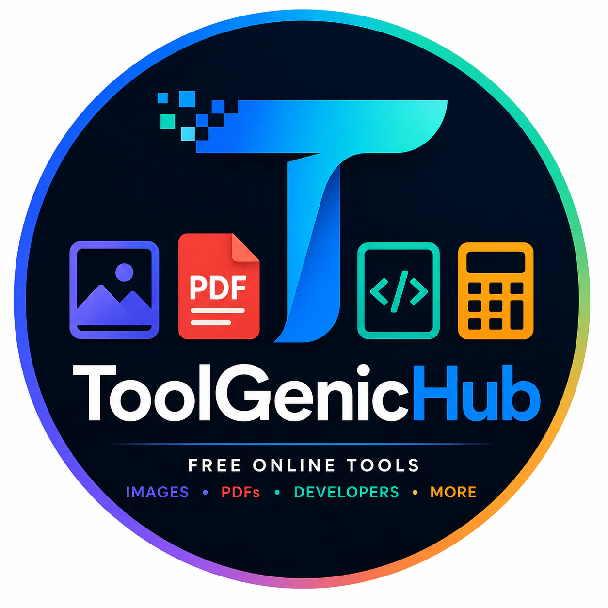 ToolGenicHub — Free Online Utility Tools logo