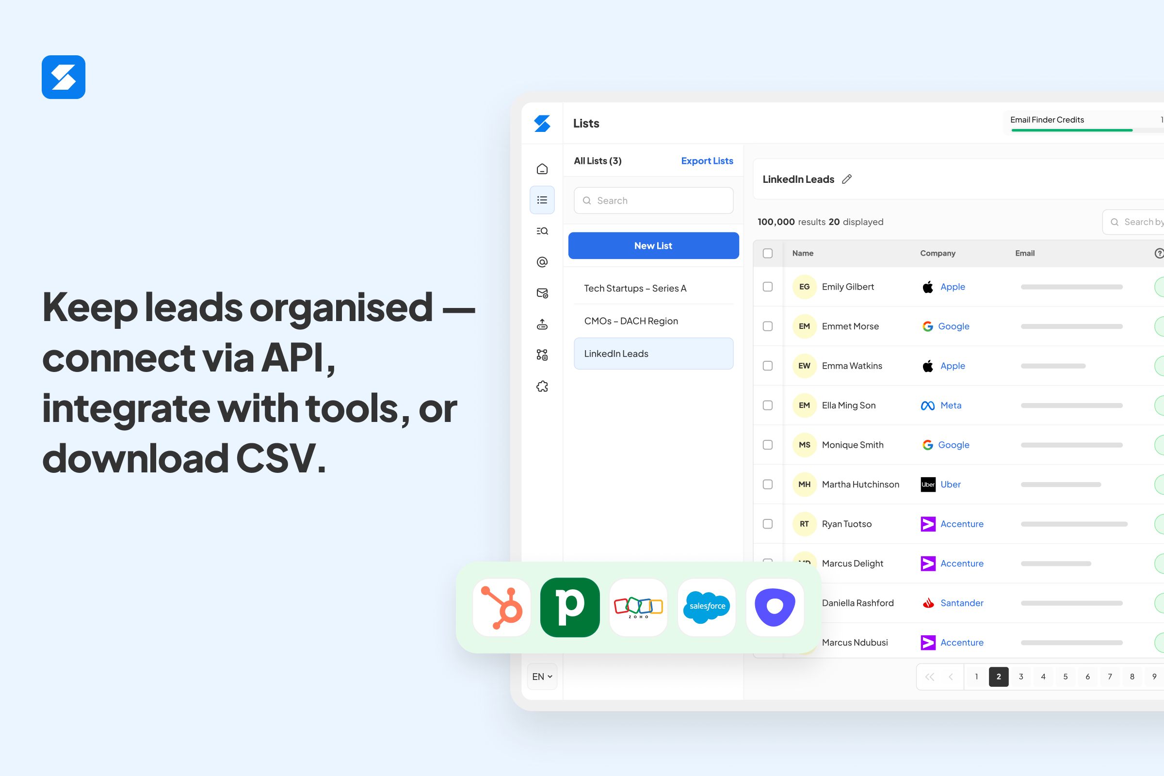 Skrapp.io Chrome Extension v2.0 gallery image