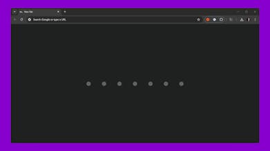 Ultra Minimal New Tab gallery image