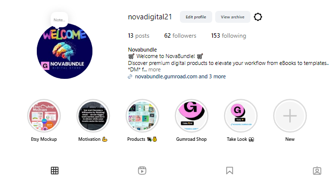 novadigital is on instagram follow us