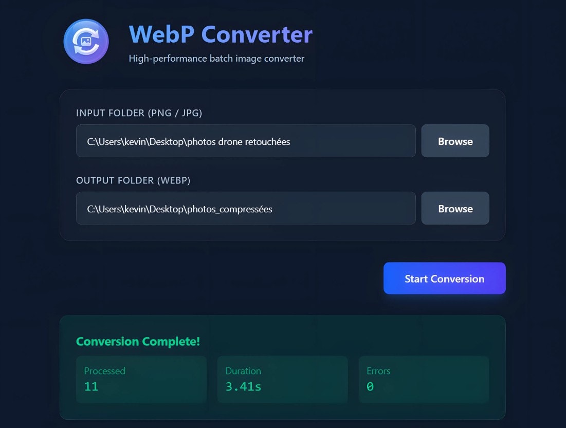 WebP Converter gallery image