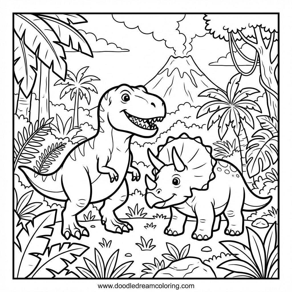 DoodleDream Coloring gallery image