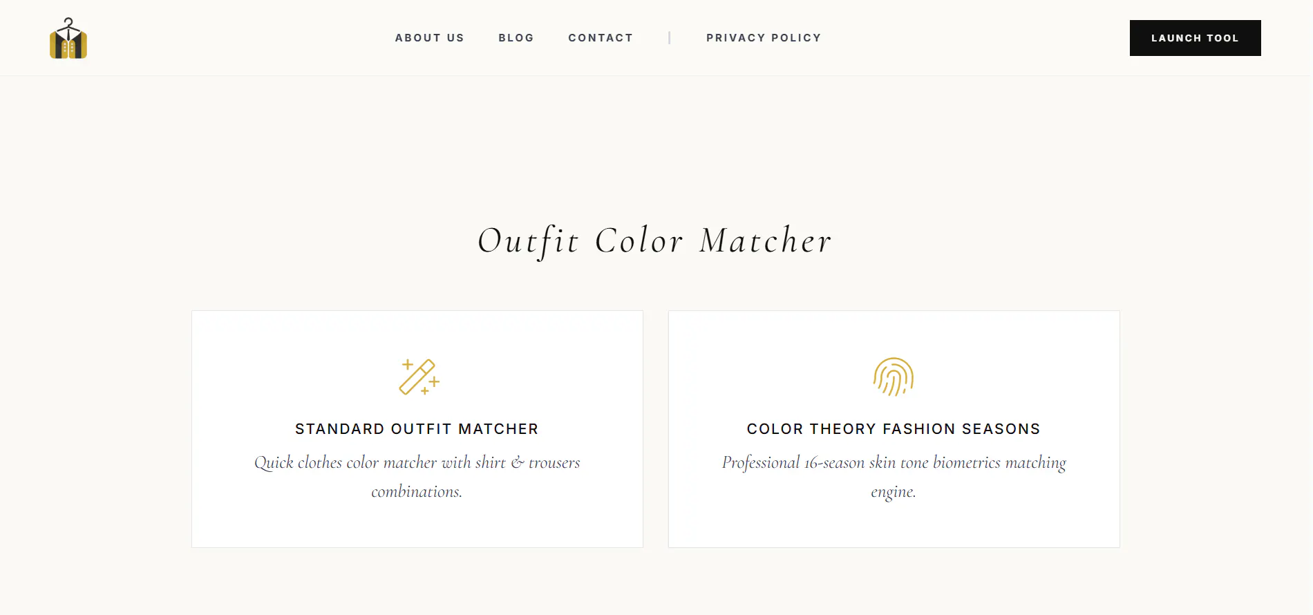Outfit Color Matcher 截图