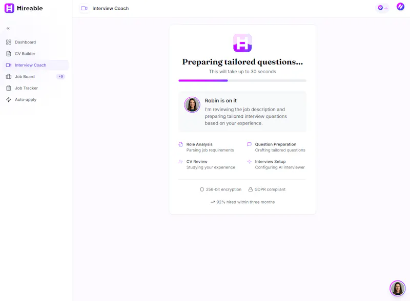 Hireable screenshot 9