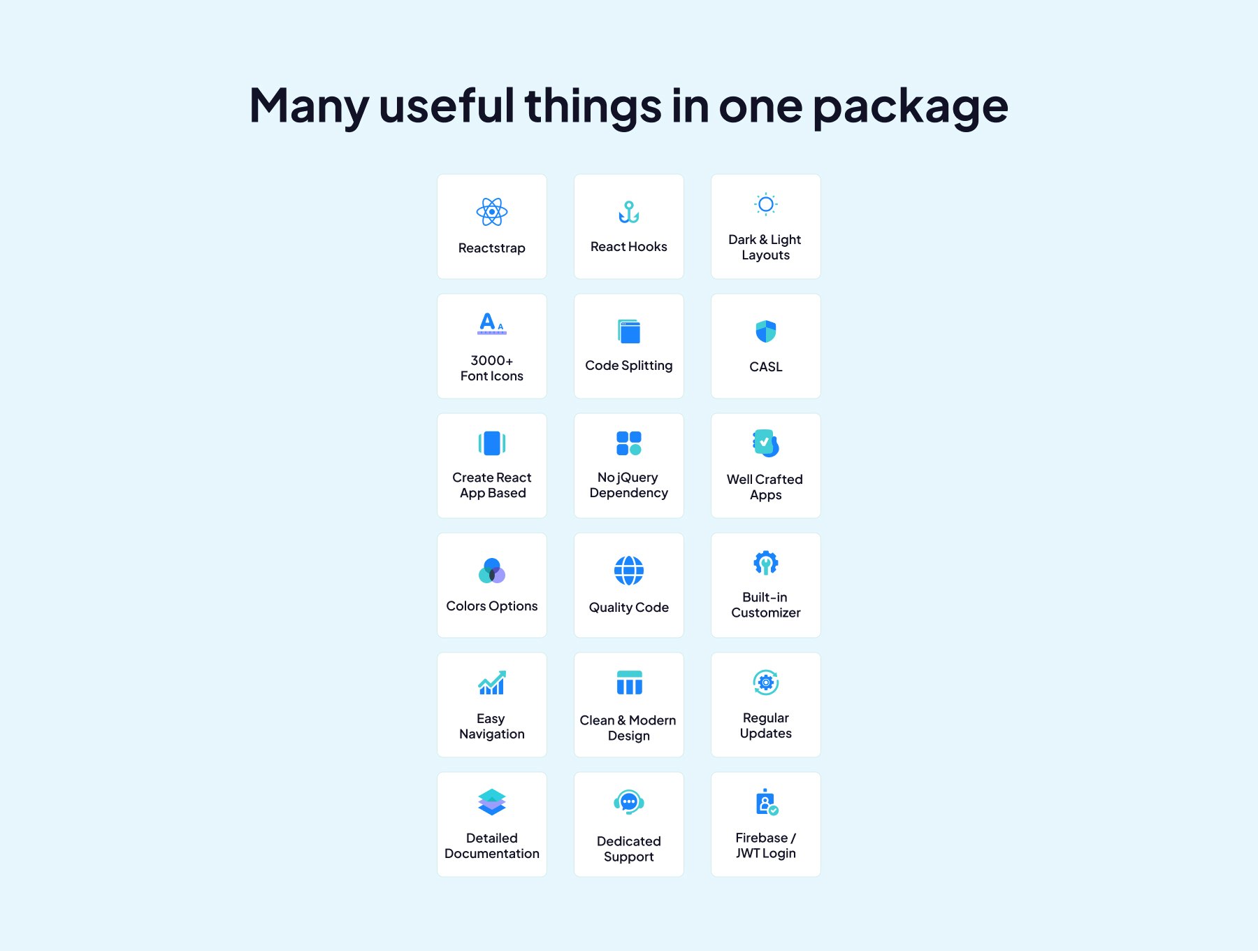 MaterialPro React Admin Template gallery image
