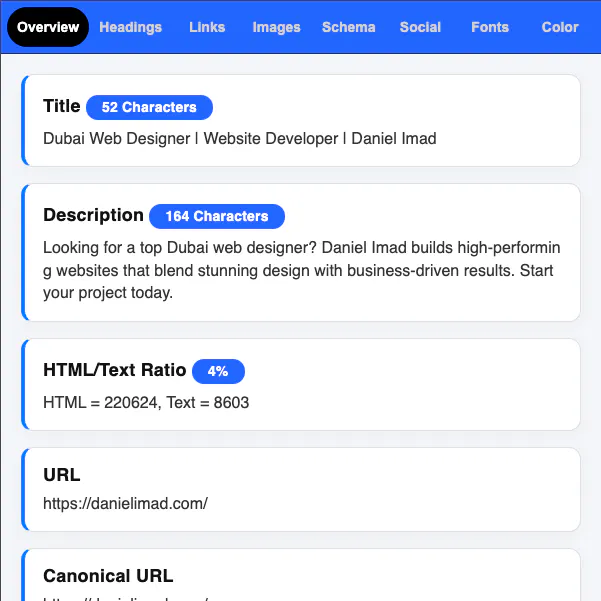 SEO FontScope gallery image