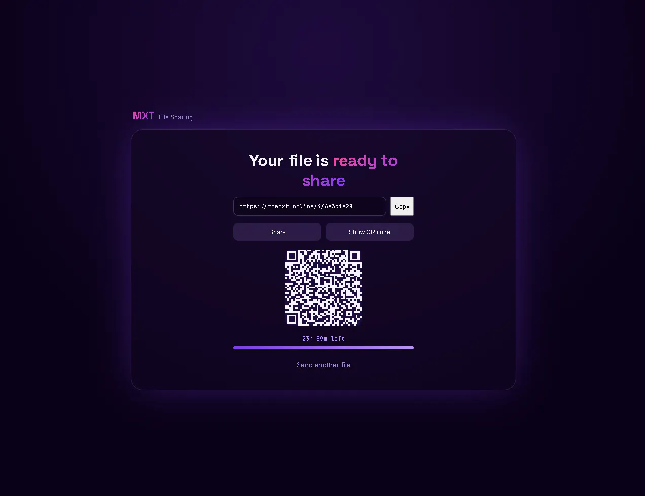 MXT — files that disappear on time gallery image