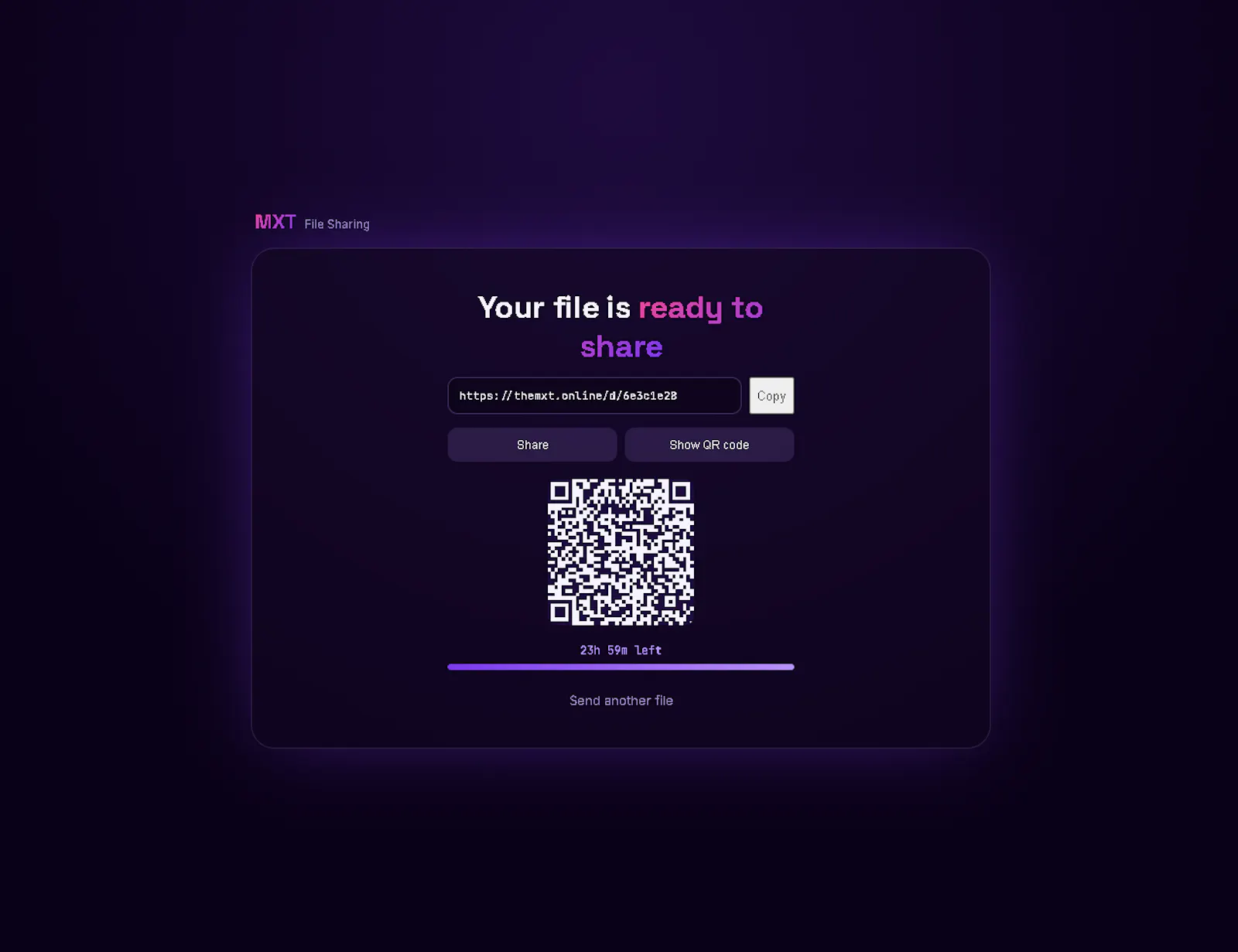 MXT — files that disappear on time screenshot 3