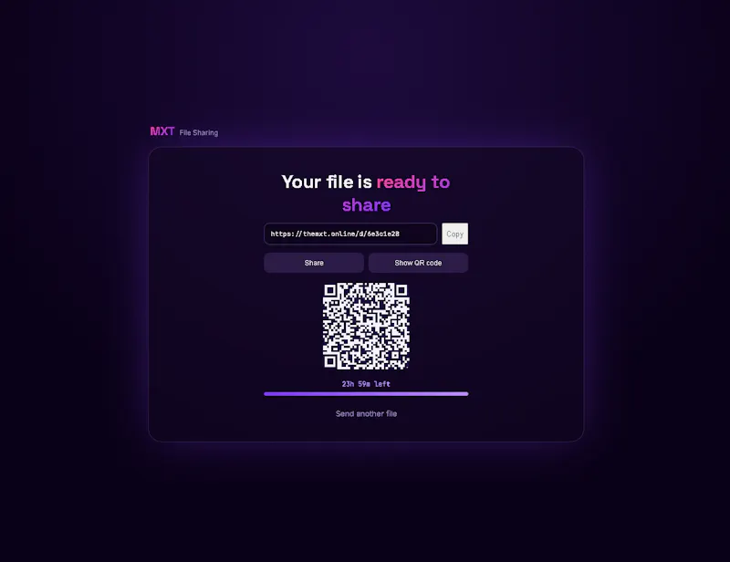MXT — files that disappear on time screenshot 3