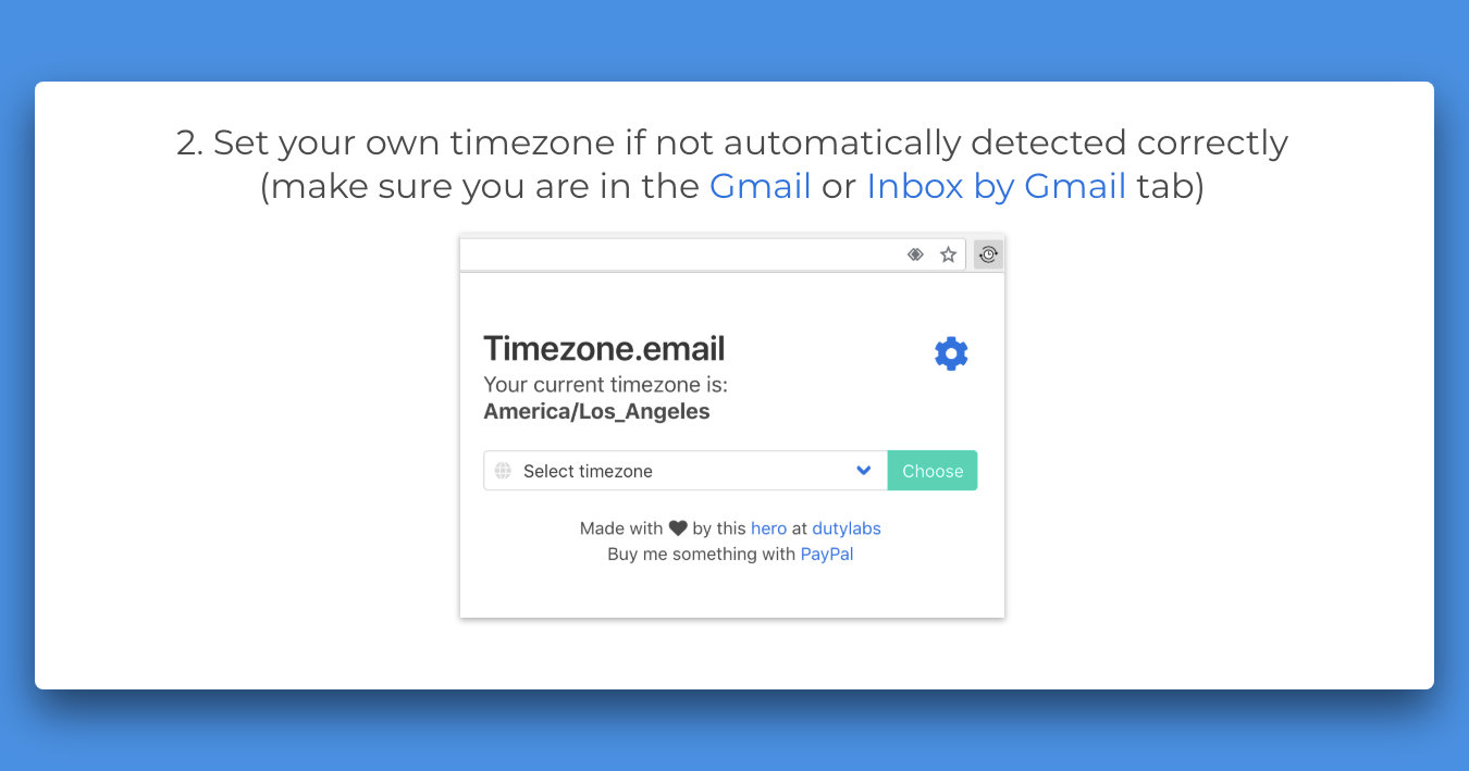 Timezone.email gallery image