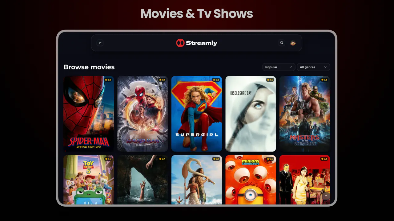Streamly OTT gallery image