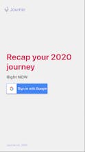 Journie - Recap your 2020 gallery image