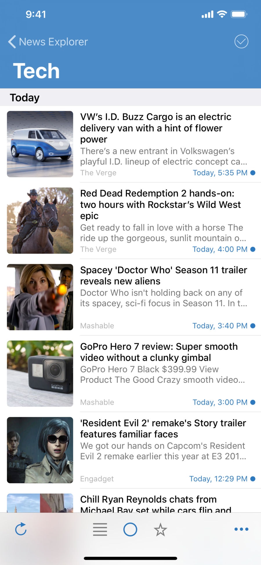 News Explorer gallery image