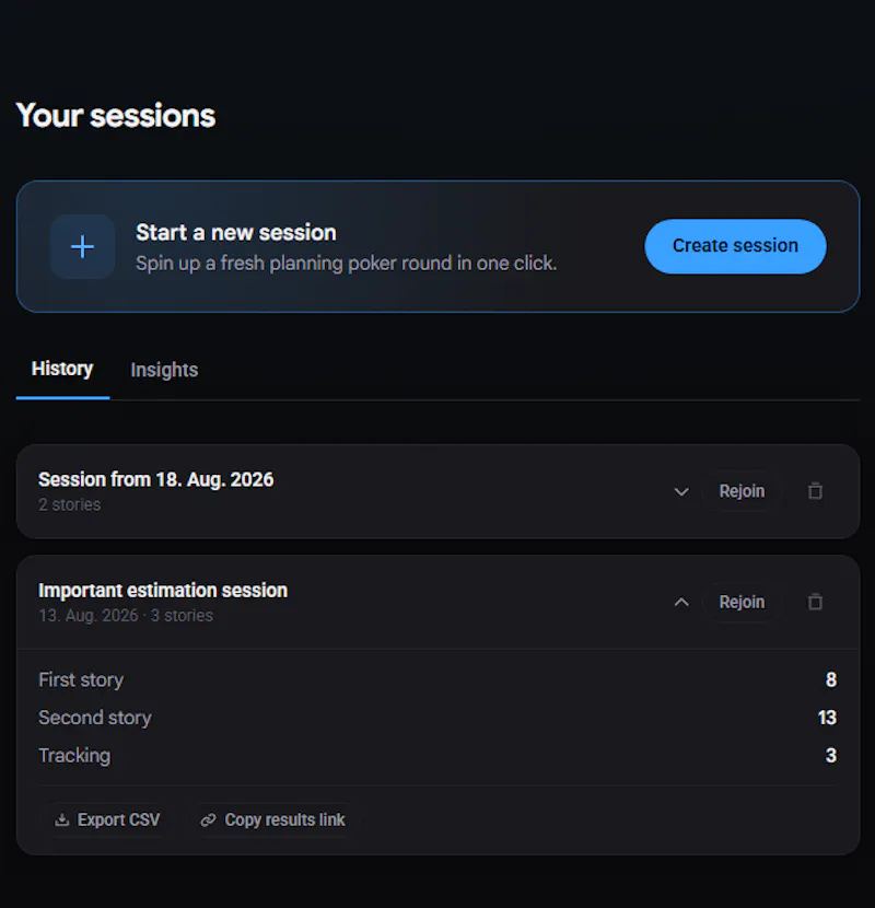 Fibopoker screenshot 4
