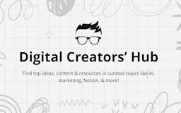 Digital Creators' Hub media 1