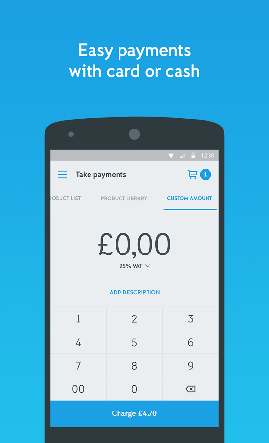 iZettle for Android (Version 3.0.1) gallery image