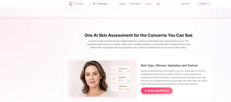 Free AI Face Rater Online – Beauty Score screenshot 3