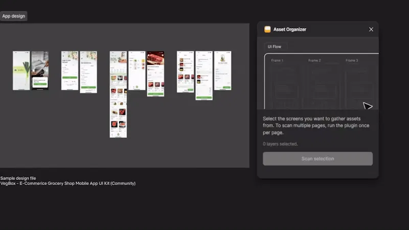 Asset Organizer screenshot 1 (video preview)