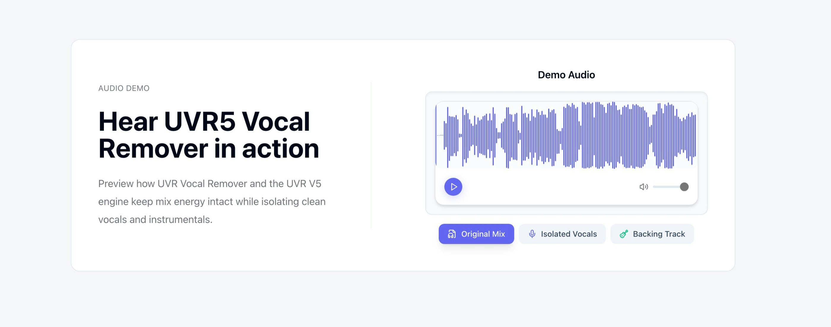 UVR Online (Vocal Remover ) - Screenshot 4 preview