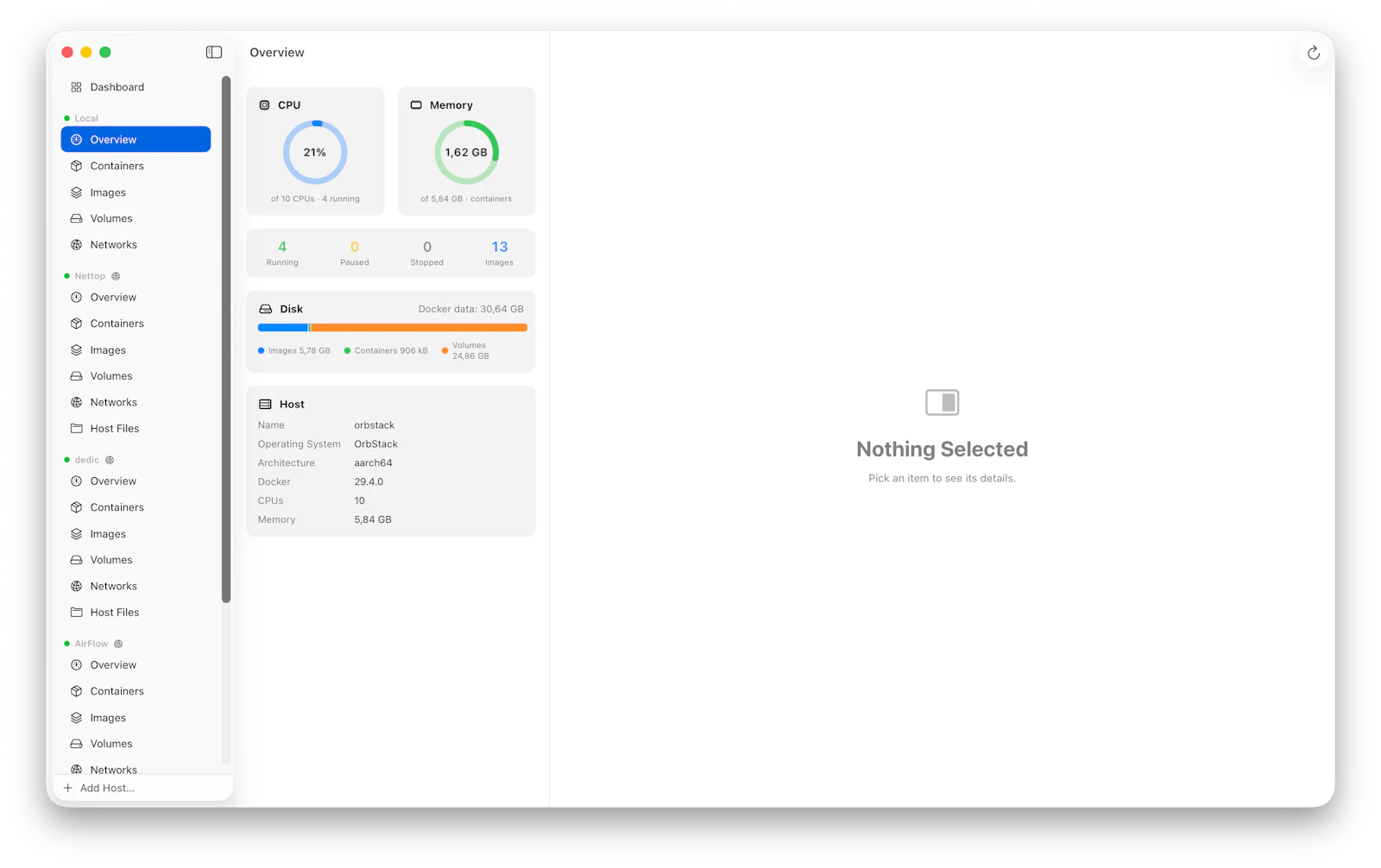 Gantry — Mac Native Container management screenshot 2
