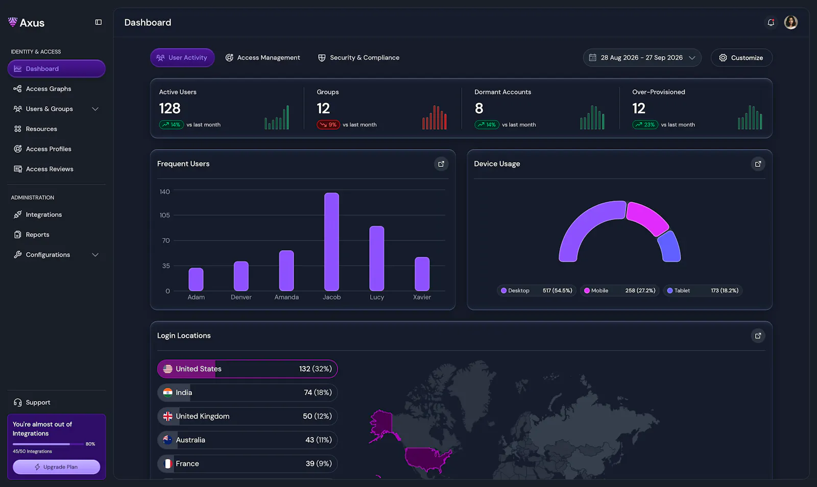 Versa UI React screenshot 3