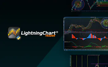 LightningChart Python Trader gallery image