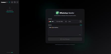 WhatsApp Sender Tool gallery image