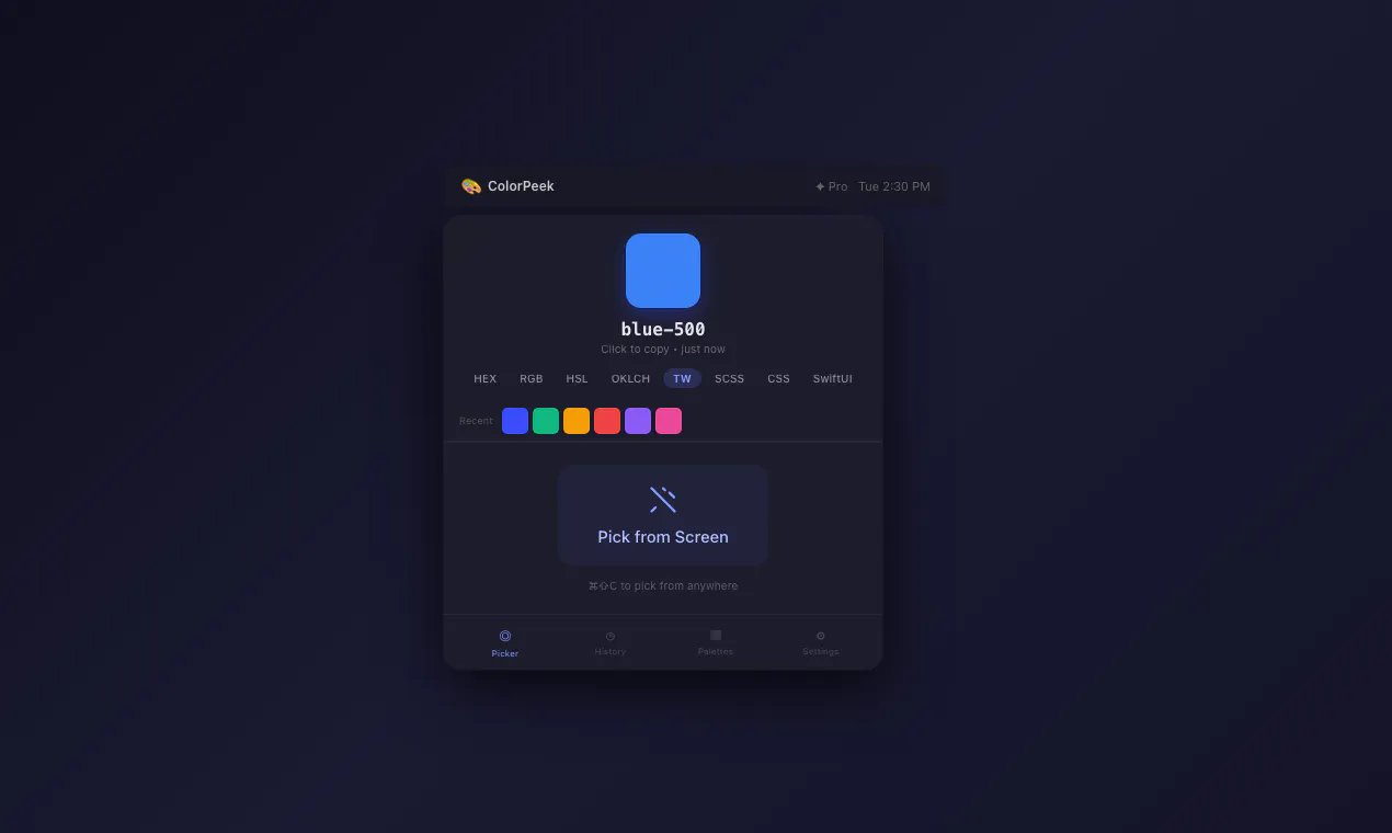 ColorPeek gallery image