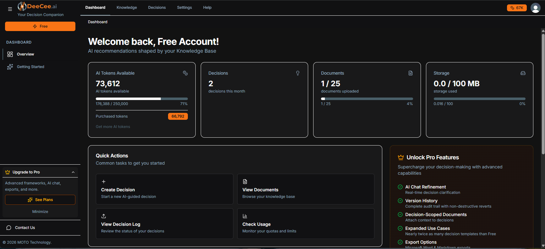 DeeCee.ai - Screenshot 4 showing product features and functionality