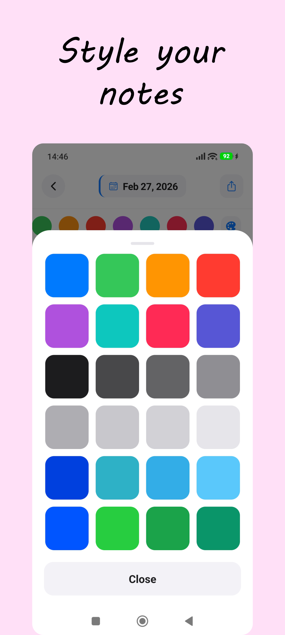 Calendar Notes: Daily Journal gallery image