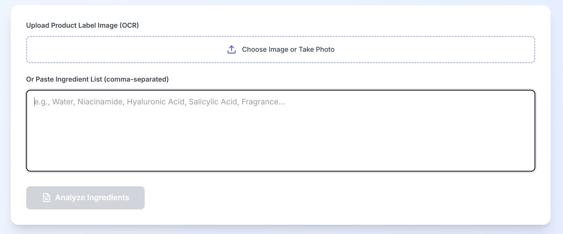 Skincare Ingredient Decoder gallery image
