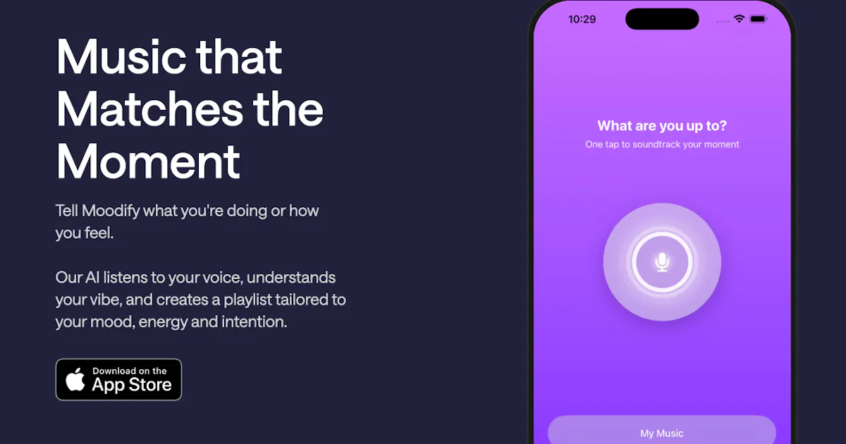 Moodify: Playlists That Fit!
