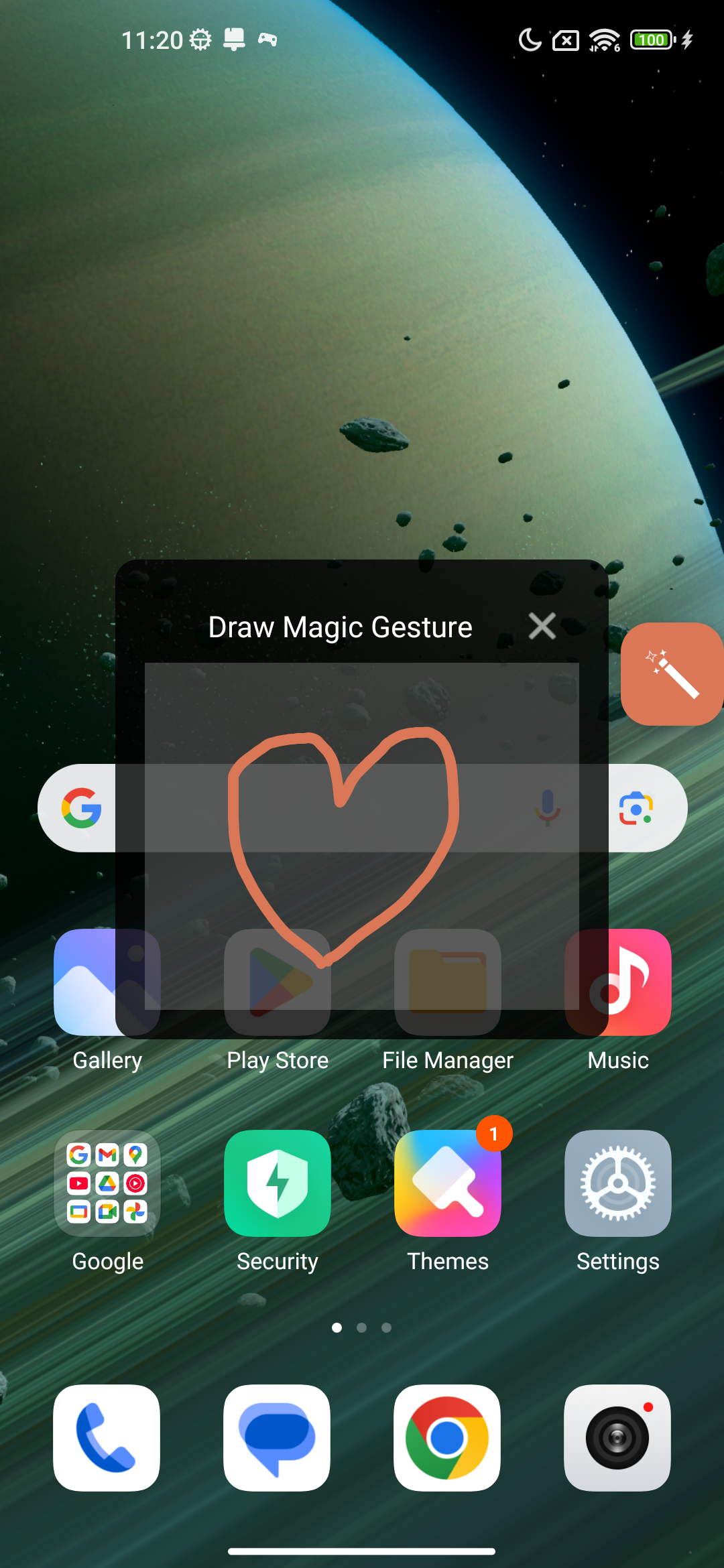 Flick Wand - Disegna gesti per controllare il telefono media 4