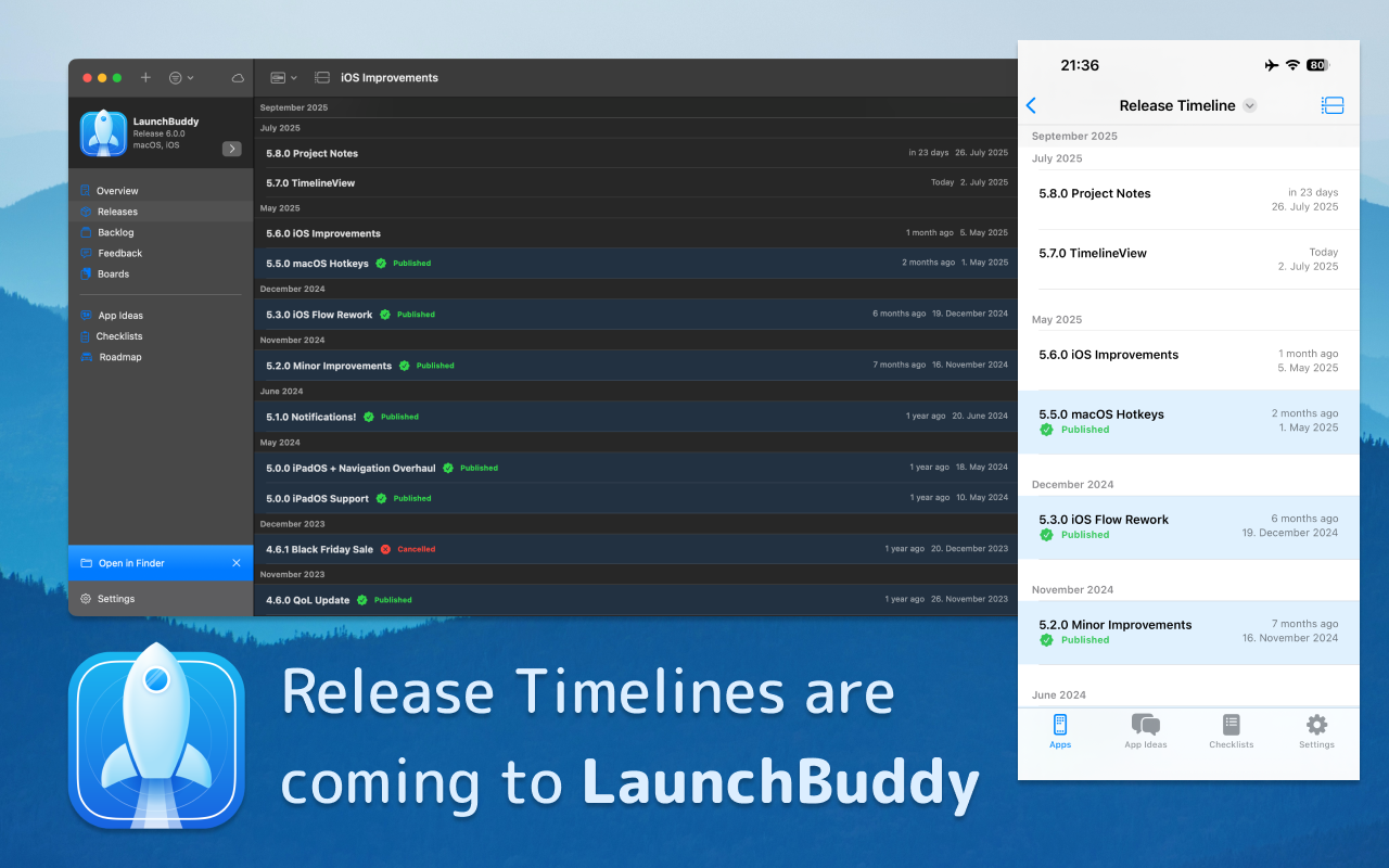 LaunchBuddy - Screenshot 2 showing product features and functionality