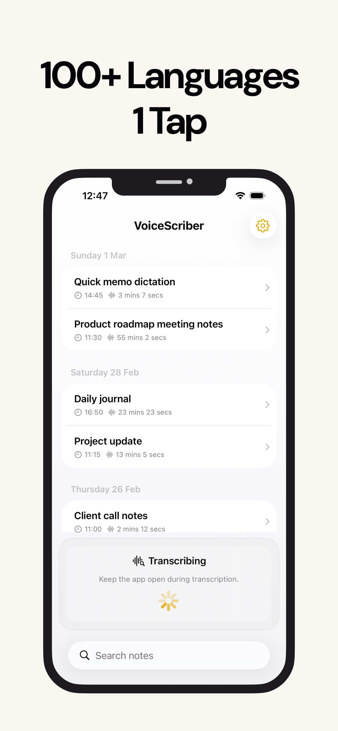 VoiceScriber AI: Offline Notes gallery image