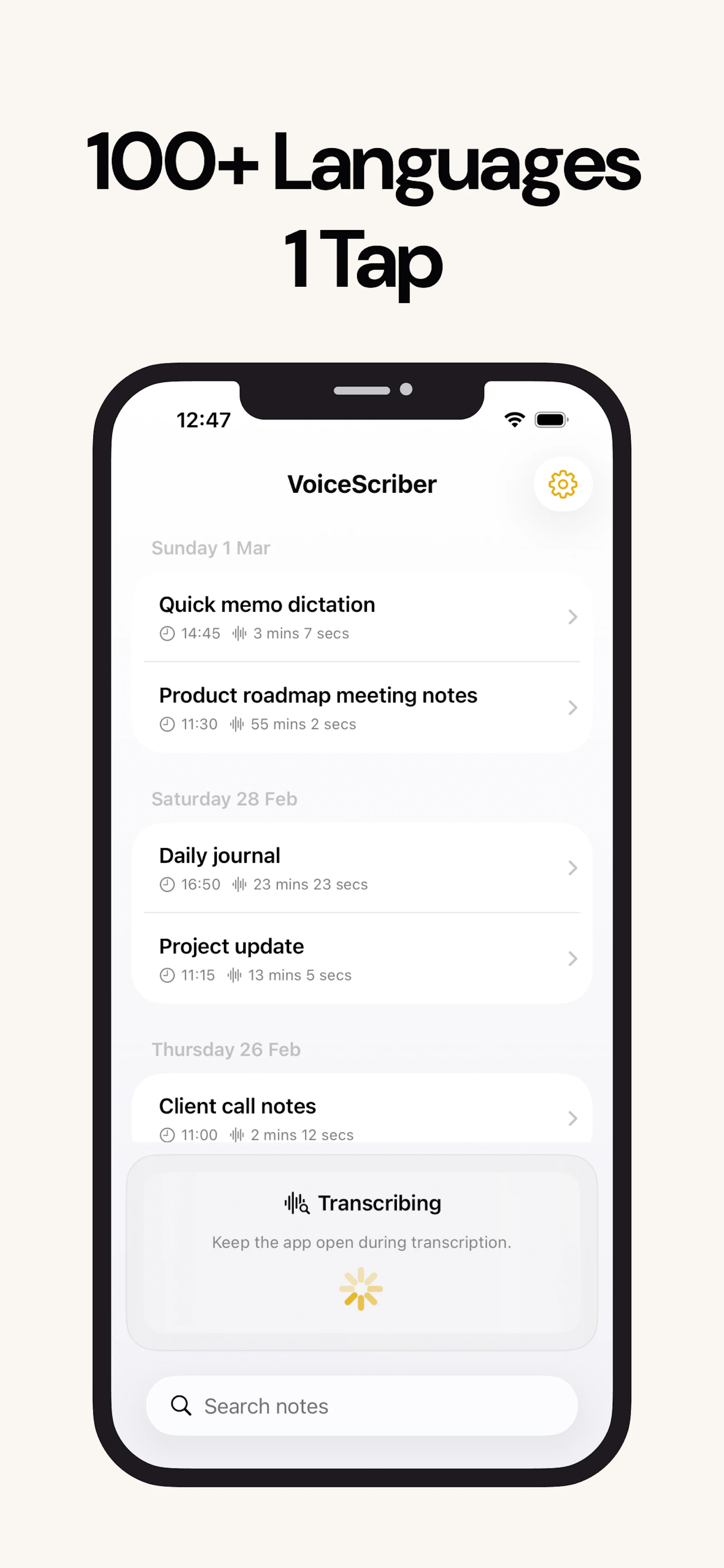 VoiceScriber AI: Offline Notes screenshot 6