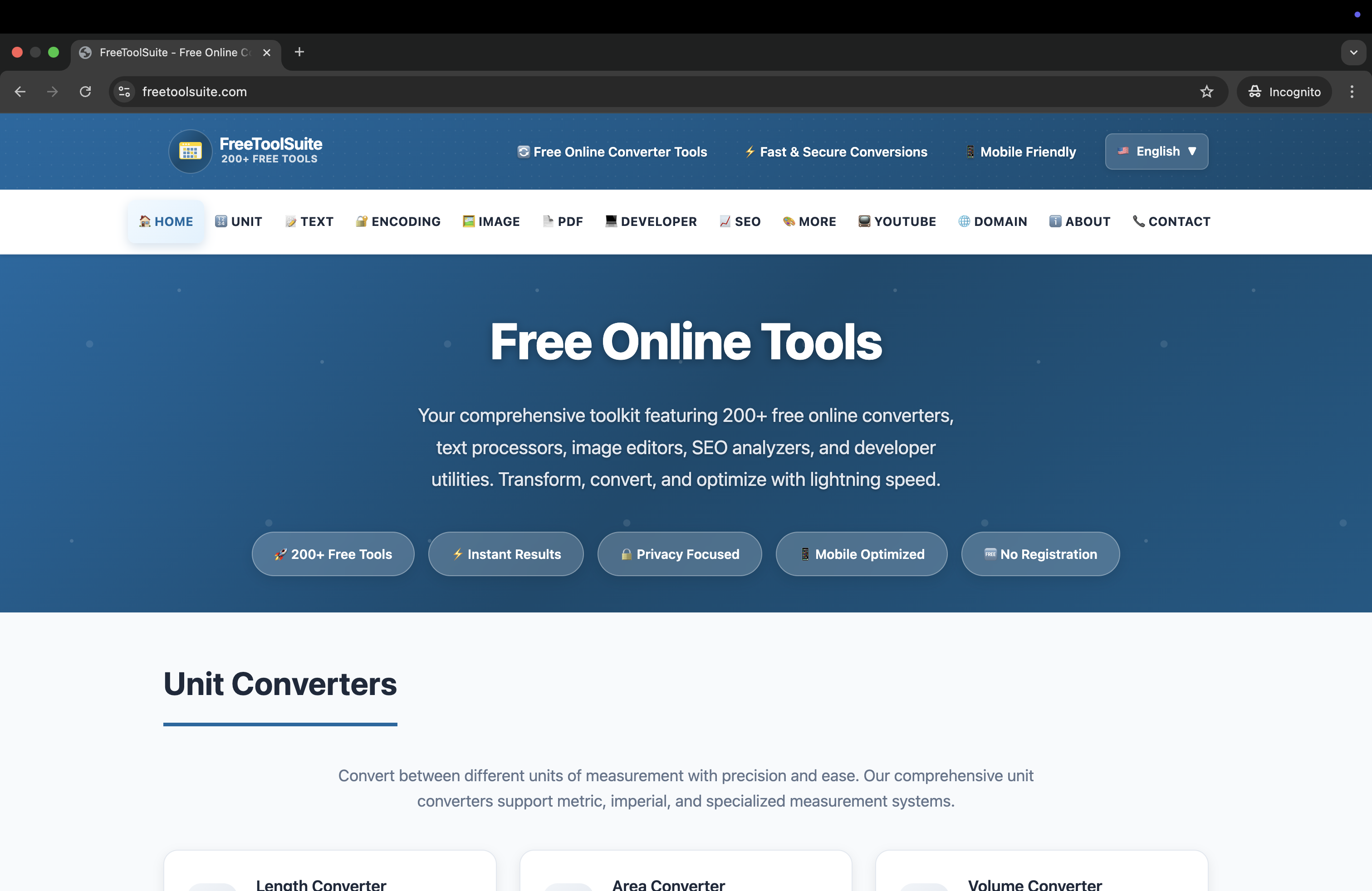 FreeToolSuite screenshot 1 FreeToolSuite screenshot 1