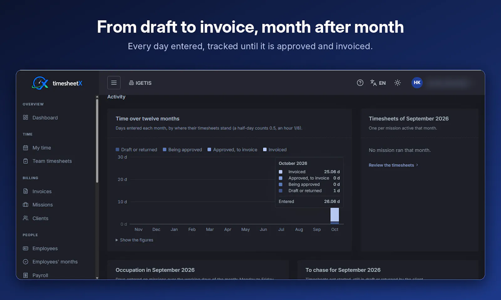 TimesheetX screenshot 4