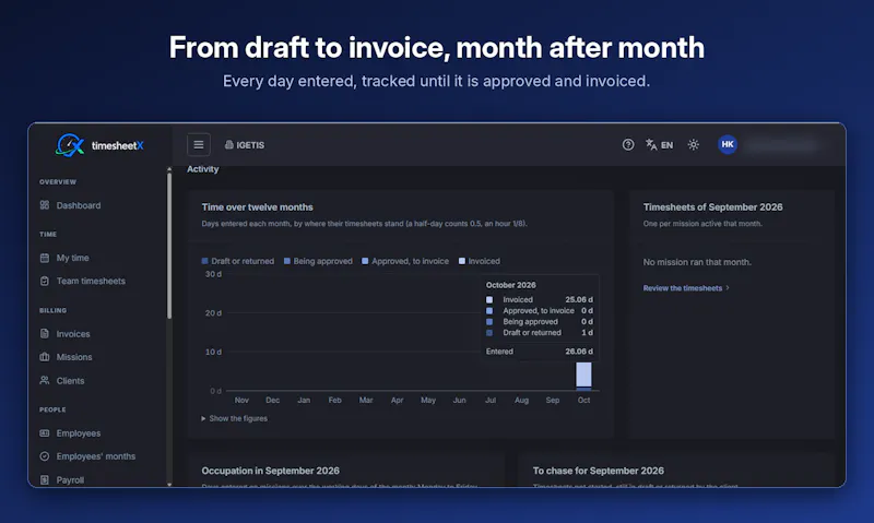 TimesheetX screenshot 4